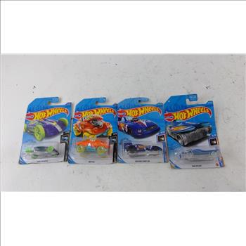 Hotwheels Toy Cars 4 Pieces