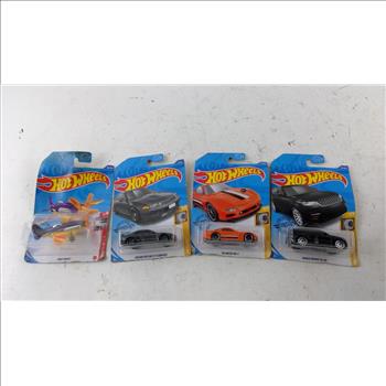 Hotwheels Toy Cars 4 Pieces