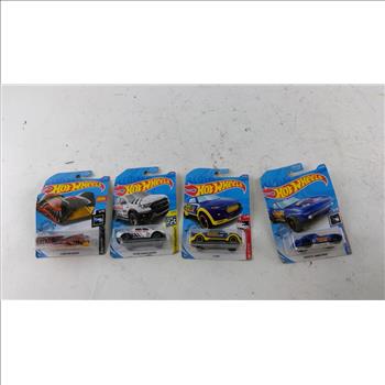 Hotwheels Toy Cars 4 Pieces