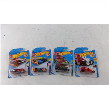 Hotwheels Toy Cars 4 Pieces