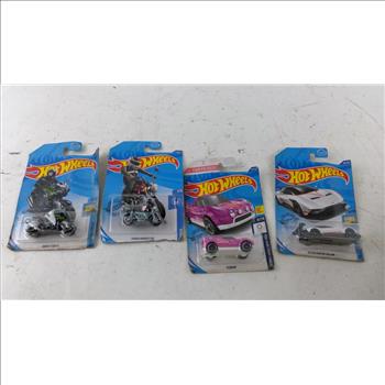 Hotwheels Toy Cars 4 Pieces