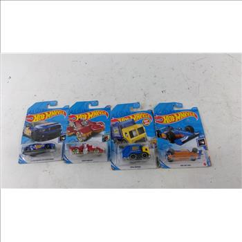 Hotwheels Toy Cars 4 Pieces
