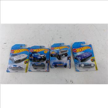 Hotwheels Toy Cars 4 Pieces