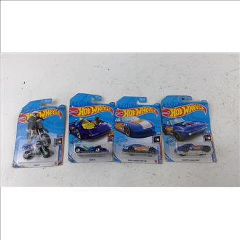 Hotwheels Toy Cars 4 Pieces