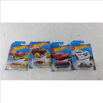 Hotwheels Toy Cars 4 Pieces