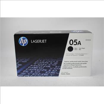 HP 05A Laserjet Black Ink Cartrige