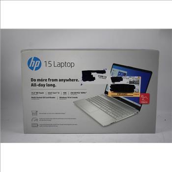 HP 15 Laptop, 256GB, New In Box
