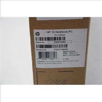 HP 15 Laptop, New In Box