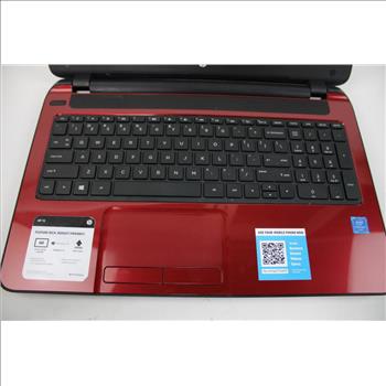 HP 15 Notebook Laptop, Red