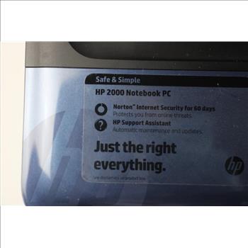 HP 2000 Notebook Laptop