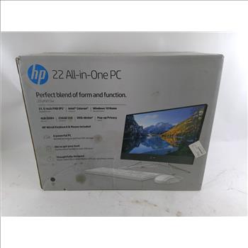 HP 22 All-In-One Desktop Computer, New In Box