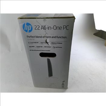 HP 22 All-In-One Desktop Computer, New In Box