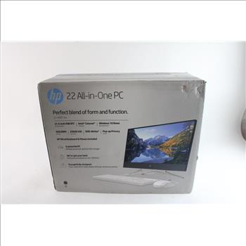 HP 22 All-in-one PC Desktop Computer