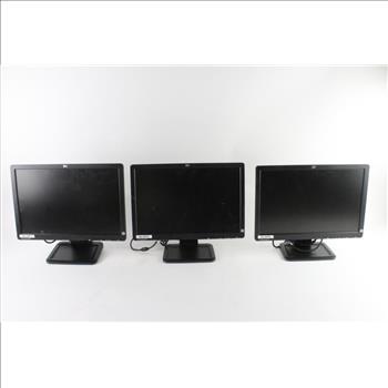 HP Compaq And Other Computer Monitors, 10+ Pieces