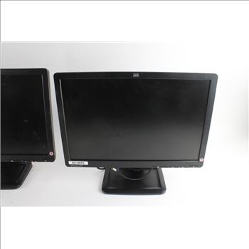 HP Compaq And Other Computer Monitors, 10+ Pieces