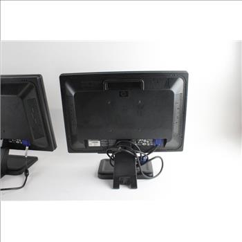 HP Compaq And Other Computer Monitors, 10+ Pieces