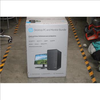 HP Desktop PC & Monitor Bundle