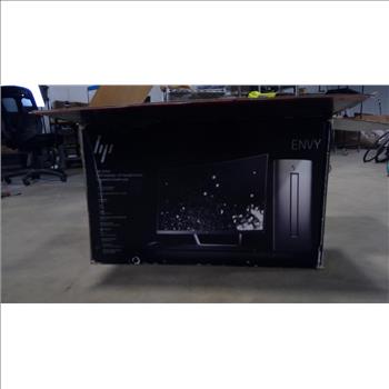 HP Envy Desktop Computer And 27