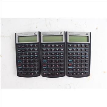 HP Financial Calculators, 3 Pieces