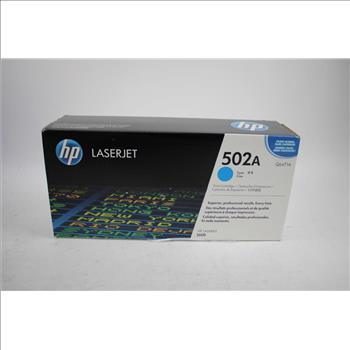 HP LaserJet 502A Cyan Print Cartridge