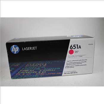 HP LaserJet 651A Print Cartridge, Magenta