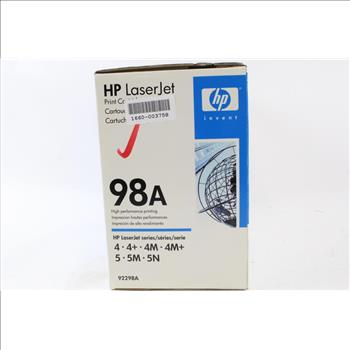 HP LaserJet Print Cartridge, 98A