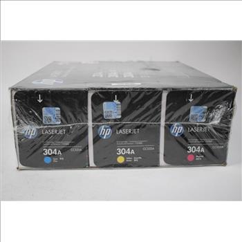 HP Laserjet Tri-Pack 304A Print Cartridges
