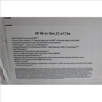 HP Pavilion All-in-One TouchScreen Desktop Computer