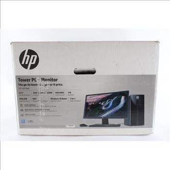 HP Tower PC + Monitor