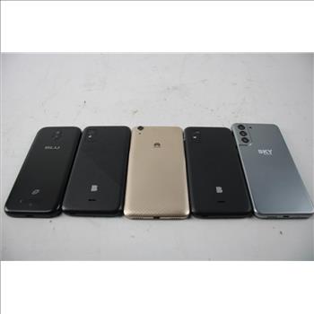 Huawei Smartphone, Blu Smartphone, And More, 5+ Pieces