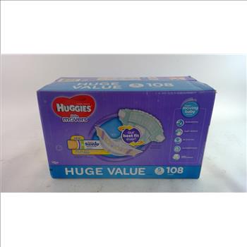 Huggies Little Movers 108 Pack Diapers