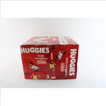 Huggies Little Snugglers Diapers 120 Ct Boxes, 2 Pieces
