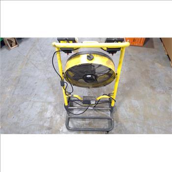 Hunter Standup Fan With Floodlight