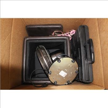 Hunter Table Fan And More, 4 Pieces