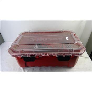 Husky 12 Gallon Professional Duty Storage Container And Bag