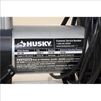 Husky 12-Volt Inflator And Autel Code Reader