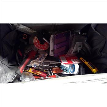 Husky 14 Inch Rolling Tool Bag, Screwdriver, Drill Bits & More