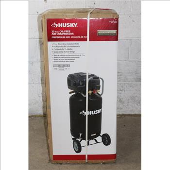 Husky 20 Gal Oil-Free Air Compressor