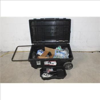 Husky 25 Gallon Mobile Work Box And More, 15+ Pieces