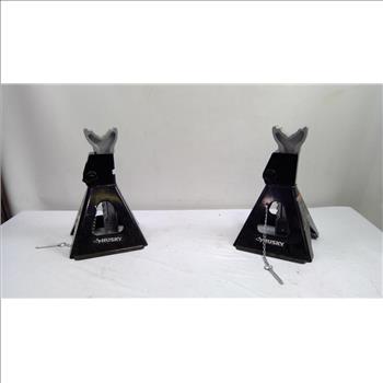 Husky 3-Ton Jack Stands, 2 Pieces
