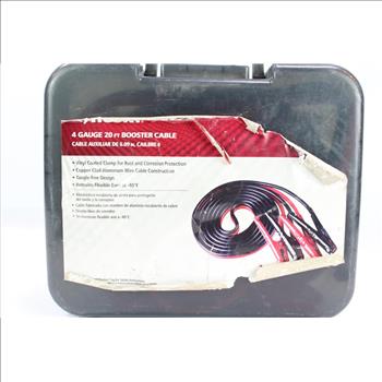 Husky 4 Gauge 20ft Booster Cable