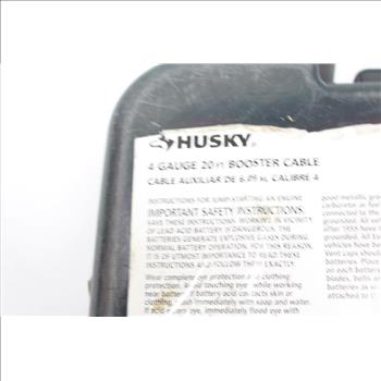 Husky 4 Gauge 20ft Booster Cable