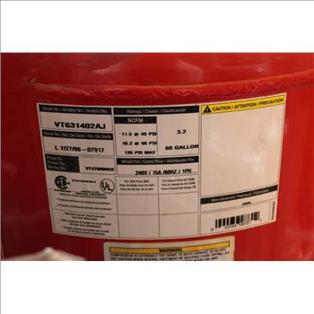 Husky 60 Gallon Air Compressor