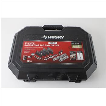 Husky 77-Piece Ratcheting Tap And Die Set
