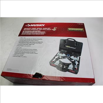 Husky (793 334) Gravity Feed Spray Gun Kit
