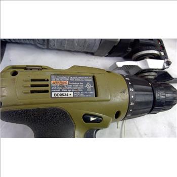 Husky Air Compressor, Stanley Drill, Porter Cable Corded Tools