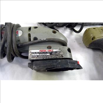 Husky Air Compressor, Stanley Drill, Porter Cable Corded Tools