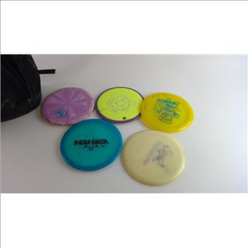 Husky Backpack With Frisbee Golf Disc, 5 Pieces