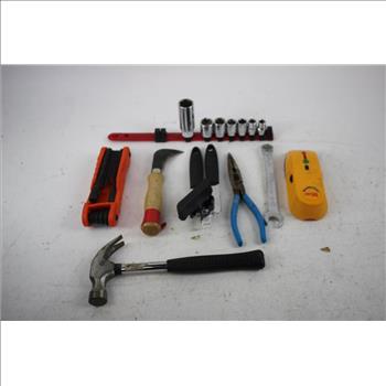 Husky Bag With Hammers, Screwdrivers, And More