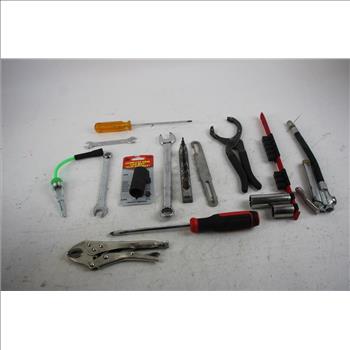 Husky Bag With Hammers, Screwdrivers, And More